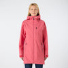 WOMEN'S SARDINIA LONG RAIN JKT - SWEET RASPBERRY
