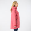 WOMEN'S SARDINIA LONG RAIN JKT - SWEET RASPBERRY