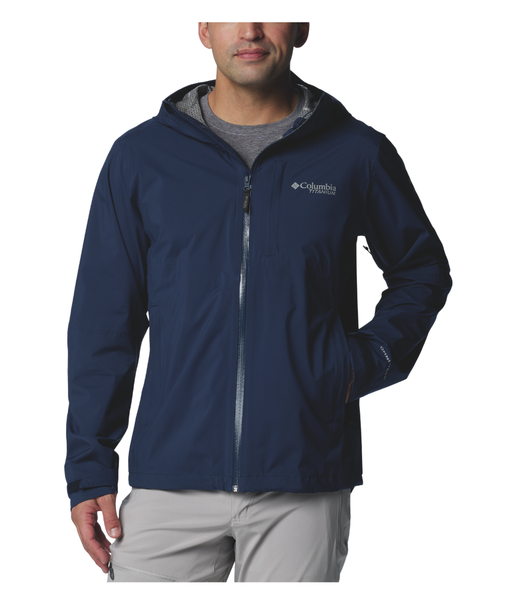 MEN'S AMPLI-DRY II SHELL - COLLEGIATE NAVY
