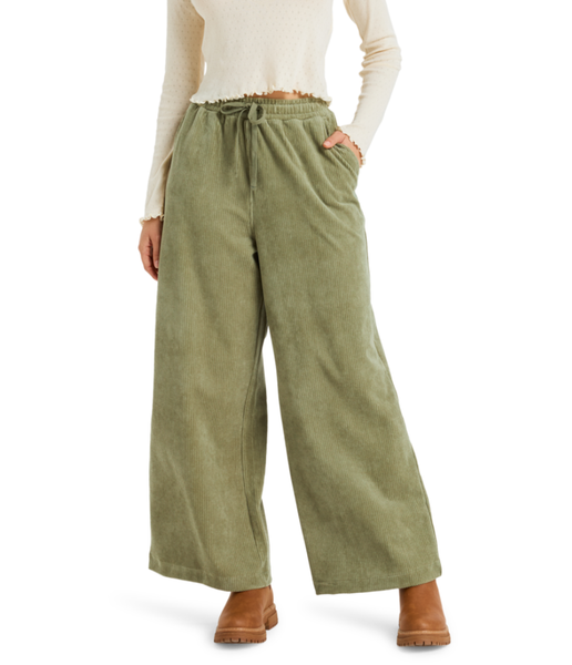 LEKEITIO PANT KNIT - OIL GREEN