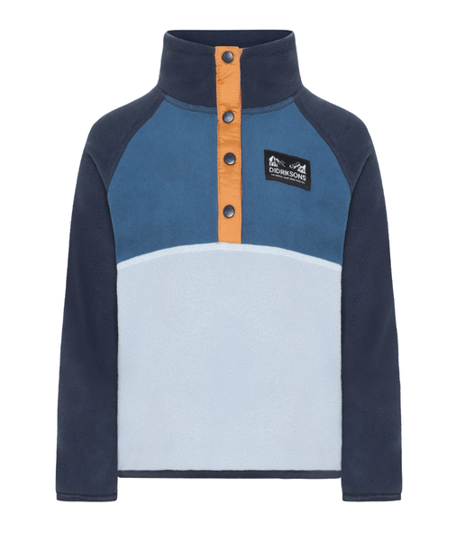 MONTE KIDS HALF BUTTON 4 - CLOUD BLUE