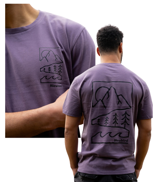 ALPINE TEE - PLUM
