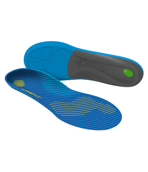Superfeet Blue Active Support Insoles – Medium Arch for All-Day Comfort