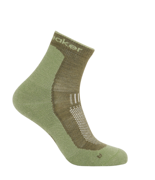 MEN'S HIKE + LIGHT MINI SOCK - LODEN/LICHEN