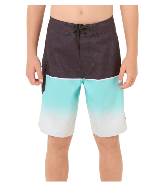 BOY'S DAWN PATROL BOARDSHORT - BLUE LAGOON (AGES 8 & 10)