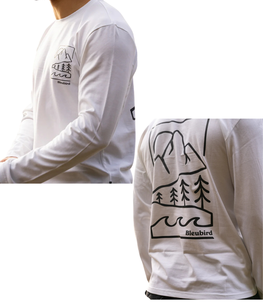 ALPINE LS TEE - WHITE