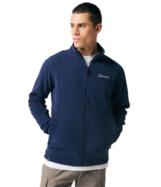 MEN'S PRISM MICRO FLEECE POLARTEC FULL ZIP IA JACKET -  DARK BLUE