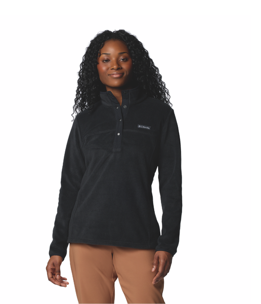BENTON SPRINGS™ 1/2 SNAP PULL OVER II WOMEN'S - BLACK
