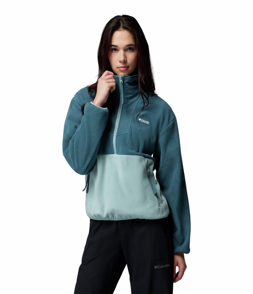 SEQUOIA GROVE™ 1/2 ZIP FLEECE WOMEN'S - EVERBLUE, CRUSH