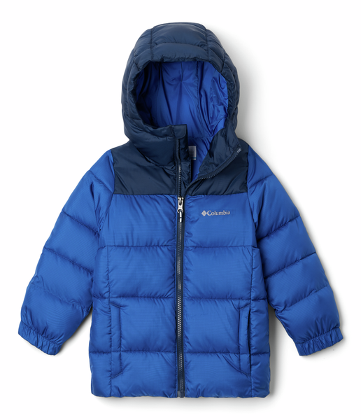 PUFFECT™ HOODED JACKET - MOUNTAIN BLUE, COLLEGIATE NAVY - AGES 4 TO 8