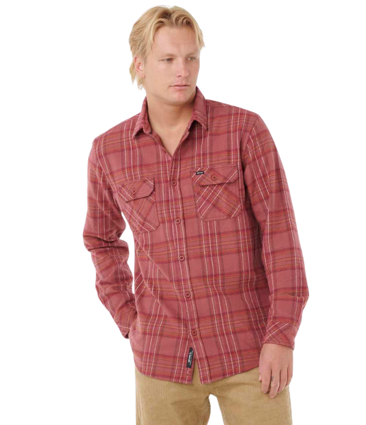 Rip Curl Griffin Flannel Shirt Apple Butter
