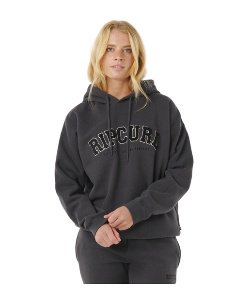 Rip Curl Varsity Hoodie Women’s Washed Black