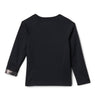 KID'S MIDWEIGHT CREW NECK 2 BASELAYER (AGES 4-10) - BLACK