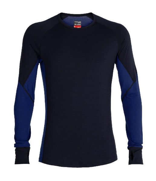 MEN'S 260 ZONE LS HALF ZIP - MIDNIGHT NAVY/ROYAL NAVY