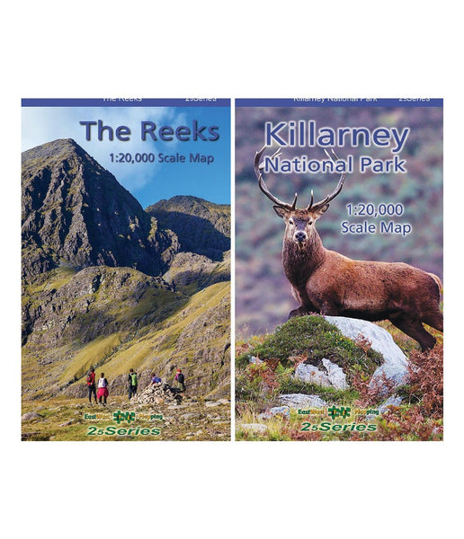 THE REEKS 1:20,000 SCALE MAP - WATERPROOF AND NON-WATERPROOF