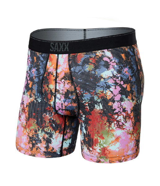 QUEST BOXER BRIEF FLY - PRISMATIC ICE DYE - MULTI