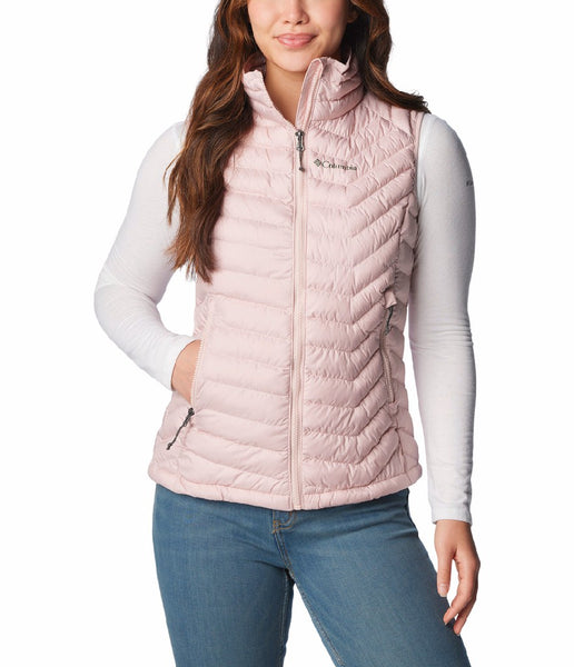 WOMEN'S POWDER LITE VEST - DUSTY PINK