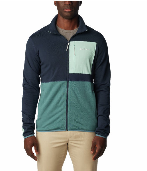 COLUMBIA HIKE FULL ZIP - COLLEGIATE NAVY