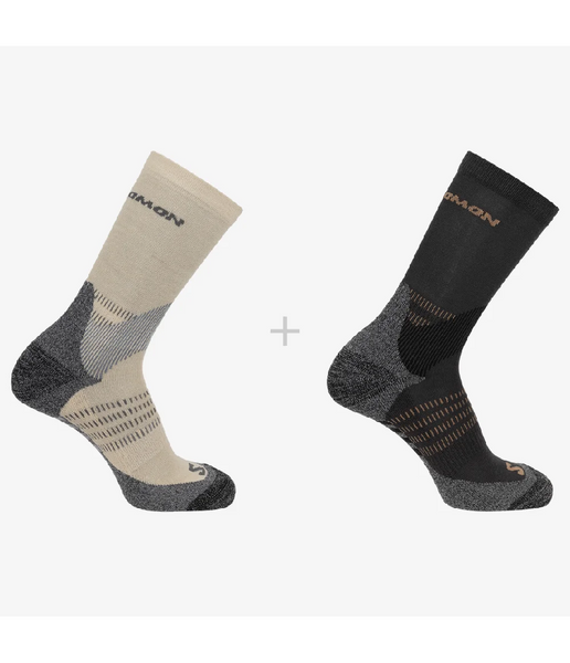 X ULTRA ACCESS CREW 2 PACK OUTDOOR SOCKS