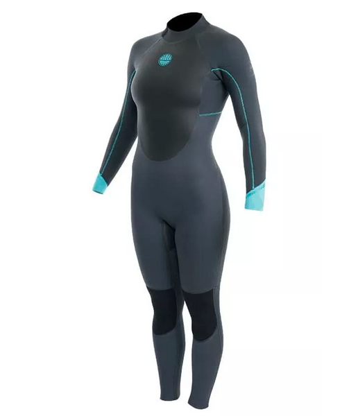 STEALTH WOMEN'S 4/3MM WINTER WETSUIT - GRAPHITE