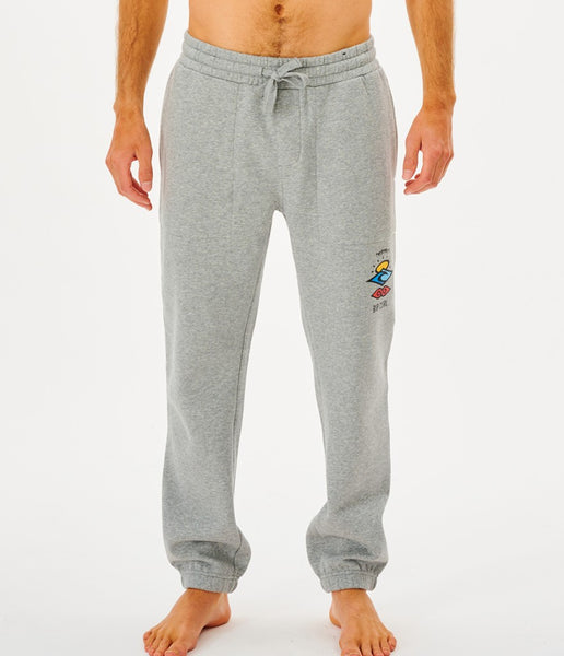 SEARCH ICON TRACKPANT - GREY MARLE