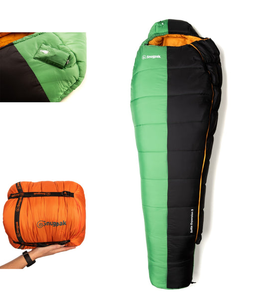 SOFTIE EXPANSION 5 - LEFT ZIP -KIWI/BLACK