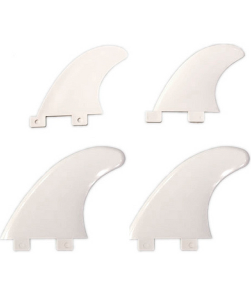 FCS Compatible Quad Fins Set