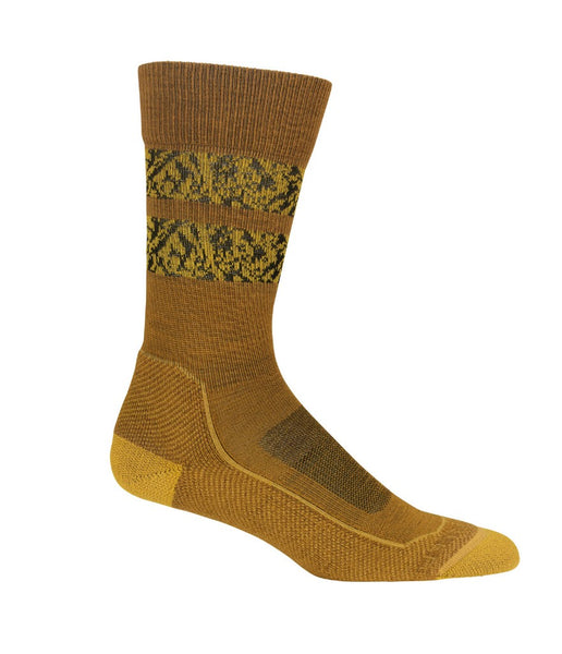 WOMEN'S ANATOMICA HIKE CREW - LIGHT CUSHION - CLOVE/SILENT GOLD/BLACK