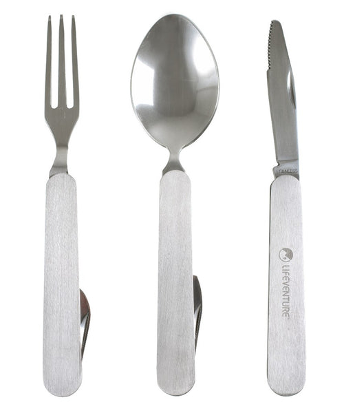 FOLDING KNIFE, FORK AND SPOON SET