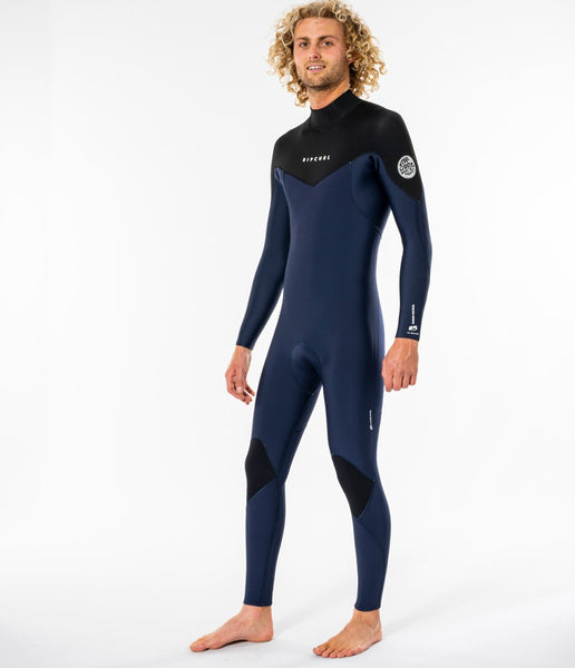 DAWN PATROL 53GB BACK ZIP STEAMER WETSUIT - NAVY