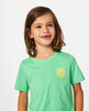 BOY'S WETSUIT ICON TEE - NEON GREEN