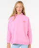 SURF PUFF HOOD-GIRL - HOT PINK (AGES 8 & 10)