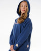 SUMMER SOLSTICE HOOD - GIRL - WASHED NAVY