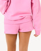 WOMEN'S SURF PUFF SHORT - PINK