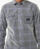 MEN'S SEARCH L/S CORD SHIRT - PURPLE HAZE