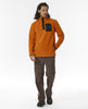 MEN'S SEARCH POLAR FLEECE CREW - ORANGE AMBER