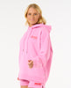 WOMEN'S SURF PUFF HERITAGE HOOD - PINK