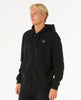 MEN'S SEARCH ZIP THRU HOOD - BLACK