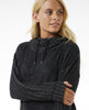 WOMEN'S COSY HOOD - BLACK MARLE