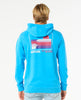 MEN'S SURF REVIVAL HOOD - BLUE PAINT