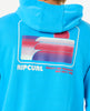 MEN'S SURF REVIVAL HOOD - BLUE PAINT