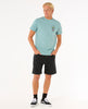 MEN'S SEARCH ICON TEE - BLUE LAGOON