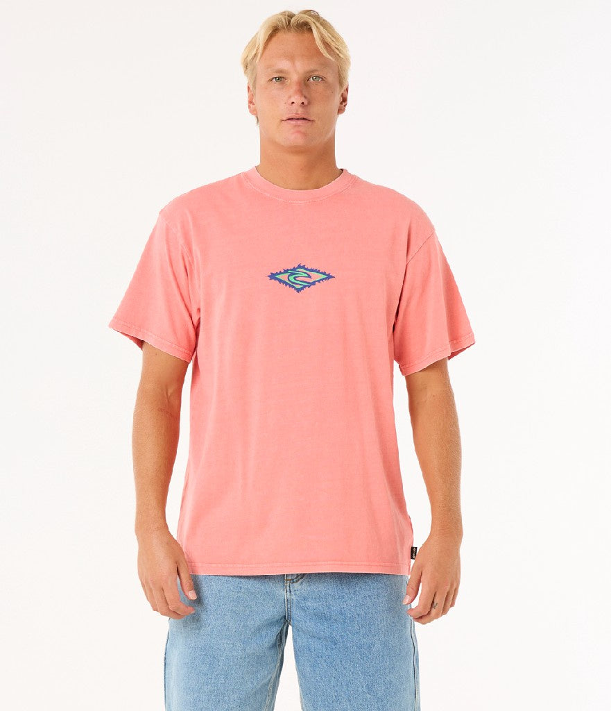 MEN'S RAW ENERGY SLOTH TEE - WATERMELON