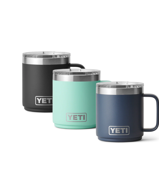 RAMBLER 10 oz (295 ml) Stackable Mug With DuraSip™ Ceramic Lining