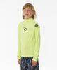 BRAND WAVE UPF LONG SLEEVE RASH VEST (AGES 1 TO 10)