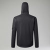 PRAVITALE MOUNTAIN 2.0 HOODED FLEECE JACKET AM - CARBON/BLACK