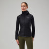 WOMEN'S NULA HYBRID SYN INSULATED JACKET - BLACK/BLACKLK