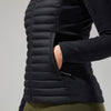 WOMEN'S NULA HYBRID SYN INSULATED JACKET - BLACK/BLACKLK