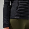 WOMEN'S NULA HYBRID SYN INSULATED JACKET - BLACK/BLACKLK