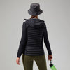 WOMEN'S NULA HYBRID SYN INSULATED JACKET - BLACK/BLACKLK